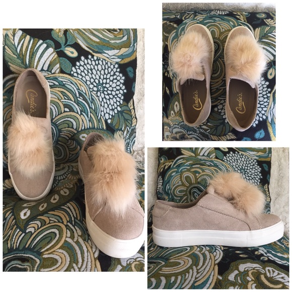 Candie's Shoes - Candies Pom Pom Sneakers/ loafers